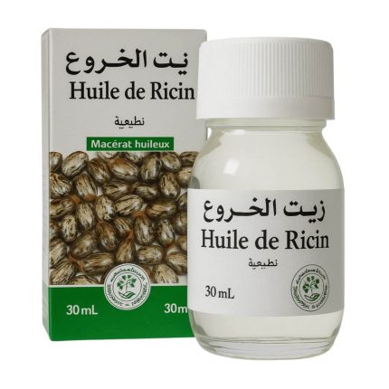 Huile de Ricin 100% Naturelle – Fortifiant Cheveux, Cils & Ongles – 30 ml